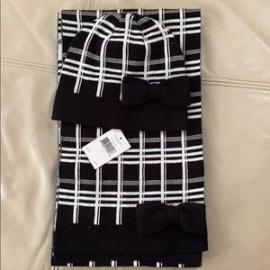 Kate Spade hat & scarf set